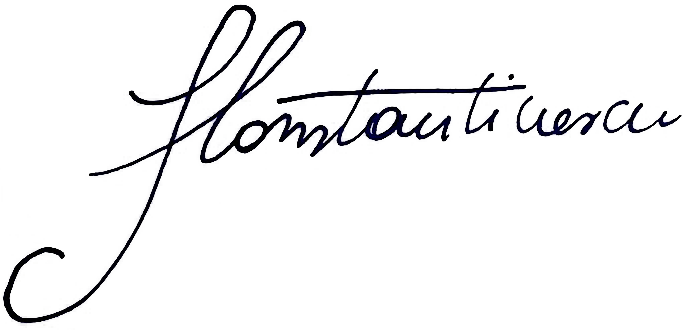 Unterschrift Dr. med. Susanne Constantinescu